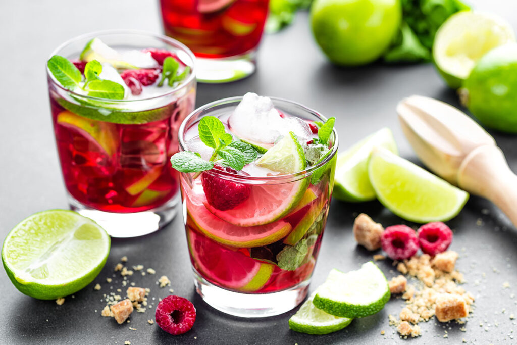 Comment préparer un Mojito framboise sans alcool parfait? - I Love Mojitos