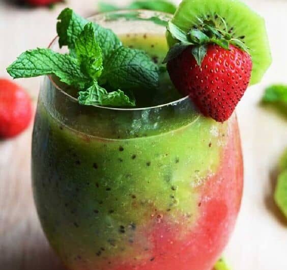 Recette Mojito Fraise et Kiwi